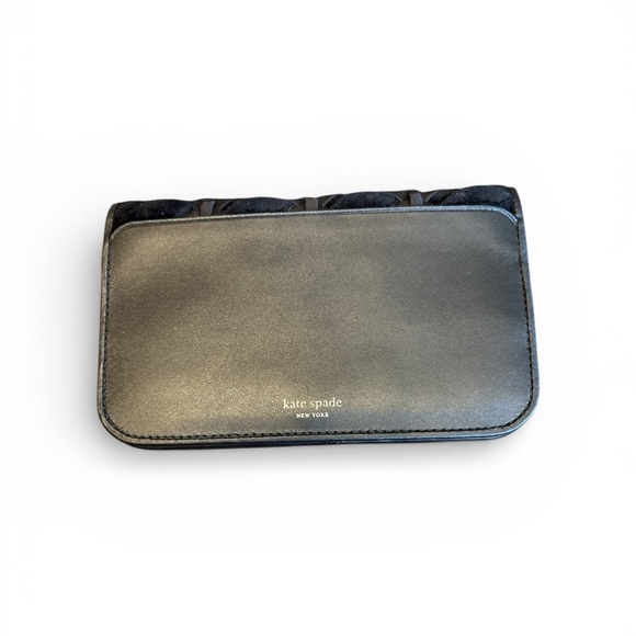 Kate Spade Black Velvet Clutch - Picture 3 of 4